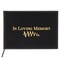 Black Funeral Guest Book for Memorial Service with 130 Pages, Gold Foil In Loving Memory Cover (8 x 6 In)